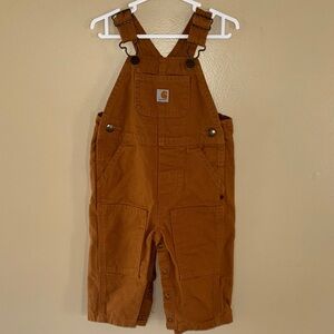 Carhartt Brown Kids Overalls